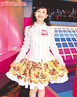 Lolita打扮的曾華倩，坦言平日一定不會穿Lolita服飾