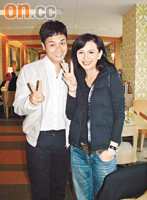 剧集收视率高,郭晋安与曾华倩当然笑得开心