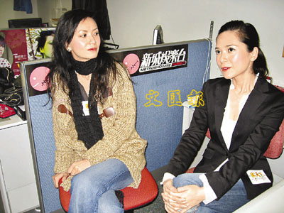 郭羨妮接受《家天下》曾華倩訪問，話題投契